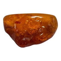 Vintage Amber With Inclusions Brooch Pin Large Statement Butterscotch 14... - $121.54