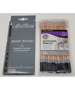 Brevillier&#39;s Creata Color &amp; Daler Rowney Graphite Sketching Artist Penci... - £18.97 GBP