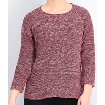 Style &amp; Co Womens Plus 3X Cherry Combo Long Sleeve Cotton Sweater NWT CP39 - $27.43