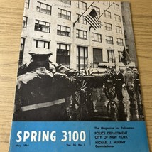 SPRING 3100 NYPD MAGAZINE MAY 1964 - $7.20