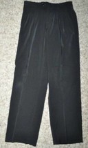 Boys Dress Pants Barrage Black Pleated Suit Dress Pants-size 12 - £11.80 GBP