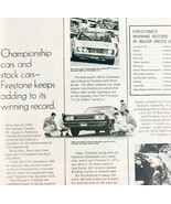 1968 Firestone Tires Win Records Advertisement Life Magazine Automobilia... - $19.99