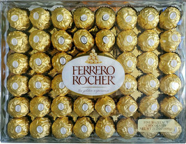 Ferrero Rocher Hazelnut Chocolates - 48 Count - $30.90