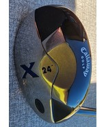 Callaway X 24° 4H Hybrid Ladies Flex golf club LH Low Kick 55g Fast Ship... - £30.00 GBP