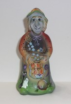 Fenton Glass &quot;Home Eek Home&quot; Halloween Witch Figurine Ltd Ed #11/26 Kim Barley - £210.25 GBP