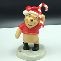 WINNIE POOH FRIENDS FIGURINE Walt disney porcelain enesco sweetest holid... - $39.55