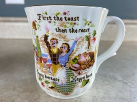 Duchess Set Of Two  Happy Hostess Happy Host Fine Bone China Coffee Tea ... - $278.00 MXN