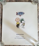 RARE Snoopy Charlie Brown Peanuts Beaglestock print poster Ltd Edition  ... - $48.02 CAD