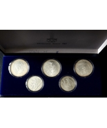 USSR 3X10-2X5 rouble 1978 MOSCOW OLYMPIC GAMES Silver, in original case. - €169,93 EUR