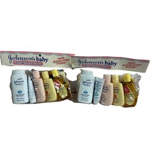Johnsons&#39;s Baby Take-Along Pack 1998 Powder Bath Shampoo Lotion Rash Cre... - $19.79