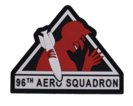 3&quot; Army Wwi 96TH Aero Squadron Hook &amp; Loop Pvc Patch - £30.66 GBP