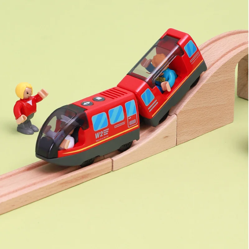 Play Battery Operated Locomotive Train Set Powerful Engine Bullet Electric Train - £41.56 GBP