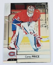 2017 - 2018 Carey Price O-PEE-CHEE Platinum Nhl Hockey Card Opc # 100 Canadiens - £3.98 GBP