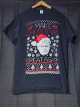 Funny Trump 2024 Make Christmas Great Again Ugly Sweater T-Shirt Gift Trend - £12.05 GBP