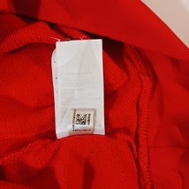 Adidas ROCORI SPARTANS Men's Red Drawstring Pullover Hoodie Sweatshirt Sz Medium image 8