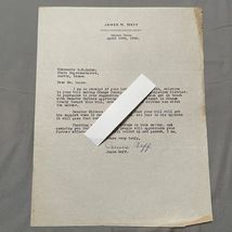 Orange County Texas Attorney James N Neff Letter 1935 Political History - $29.46