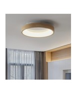 Round Modern LED 19” Flush Mount Ceiling Light 3 Color Dimmable 2.5” Thi... - $922.49 MXN