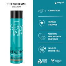 Sexy Hair Strengthening Shampoo, 10.1 Oz. image 2