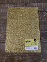 Pop! Foam Sheet 8.26x11.80” Gold Glitter - $11.76
