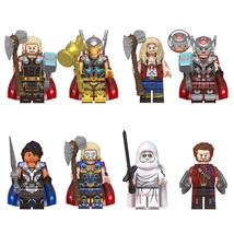 8pcs Thor Love and Thunder Jane Foster Valkyrie Gorr Beta Ray Bill Minifigures - £15.94 GBP