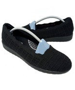 Skechers Arch Fit Cleo Miss You Black Stretch Wedge Comfort Shoes Women&#39;... - $29.95