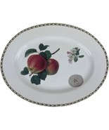 Queens Royal Horticultural Society Hooker&#39;s Fruit Square Oval Platter 14&quot; - £14.70 GBP