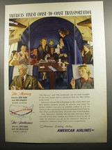 1951 American Airlines Ad - America&#39;s finest coast-to-coast transportation - £14.77 GBP