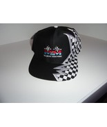 Marine Machine embroidered black baseball cap with checkered Flags - $40.96 CAD