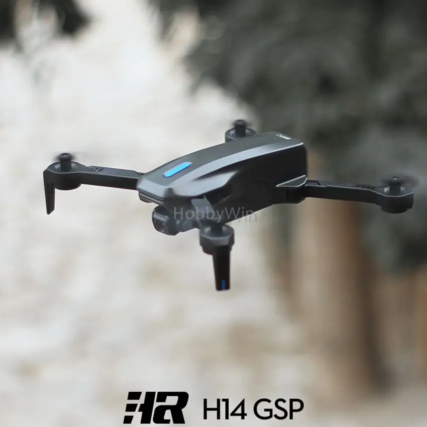 Hr H14 Gps Wifi Fpv 4K Hd Camera Rc Racing Foldable Quadcopter Dro - £150.51 GBP+