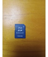 Toshiba 2GB SD Genuine Camera Memory Card - £7.40 GBP