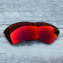 Fire Ruby Red polarized Replacement Lenses for Oakley Flak Jacket XLJ - £11.67 GBP