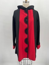 Red Rover Clothing Company Dublin Jacket Sz S Red Black Hooded - £76.54 GBP