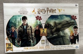 Harry Potter Wizarding World Prime 3D Lenticular Puzzles - 2 Puzzles - 5... - £14.86 GBP