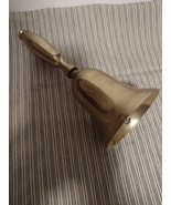 Large Brass Bell with Clapper - $940.83 MXN