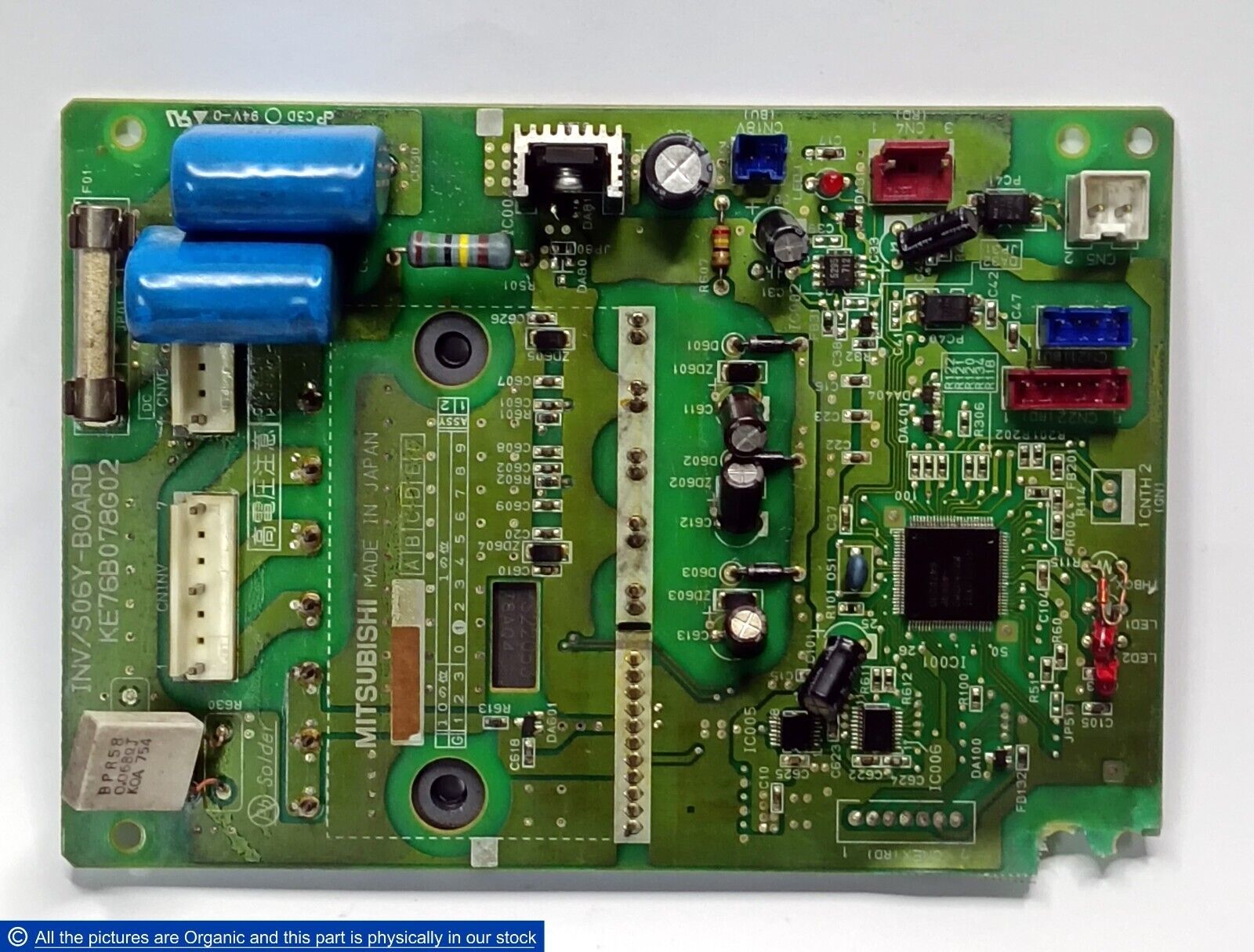 Mitsubishi KE76B078G02 INV/S06Y AC Fan Board PCB City Multi PURY/PUHY AC... - $97.00