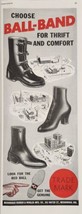 1942 Print Ad Ball-Band Men&#39;s &amp; Ladies Rubber Boots Mishawaka,Indiana  - £14.91 GBP
