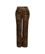 Leopard Printed Wide Leg Pants - $54.00