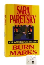 Sara Paretsky Burn Marks Signed 1st Edition 1st Printing - $119.95