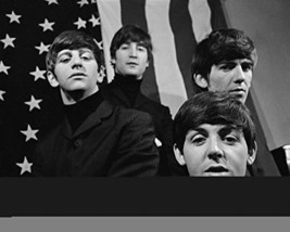 The Beatles Us American Flag 16x20 Canvas Giclee - £55.94 GBP