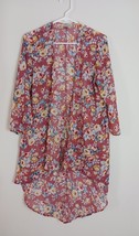 Adara Tops | Sheer Floral Duster Cardigan |  Size: M | - $220.46 MXN
