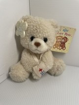 Russ Luv Pets Teddy Bear Plush GET WELL SOON 5.5&quot; vintage new w tags - £7.41 GBP
