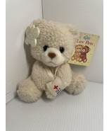 Russ Luv Pets Teddy Bear Plush GET WELL SOON 5.5&quot; vintage new w tags - £7.43 GBP