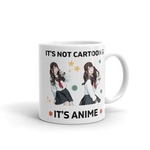 It&#39;s Not Cartoons It&#39;s Anime Mug, Anime Lover Gift, Anime Mug, Anime Fan... - £14.45 GBP