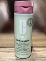 CLINIQUE All About Clean All-in-One Cleansing Micellar Milk Oily To Oily NEW - $15.75