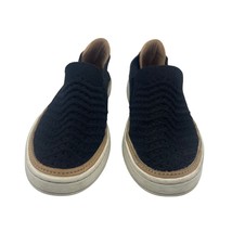 UGG Sammy Chevron Slip-On Sneaker, Black Knit Fabric, Womens Size 6 M - $30.00