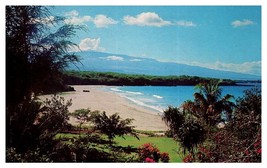 Hapuna Beach is part of Mauna Kea Beach Hotel Resort Hawaii Postcard - £5.37 GBP