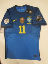 Philippe Coutinho Brazil 2021 Copa America Match Away Soccer Jersey 2020-2021 - £87.91 GBP