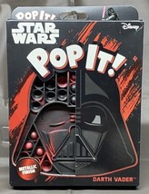 Star Wars Darth Vader Pop It! Never Ending Bubble Popping Game Metallic Finish - £7.44 GBP