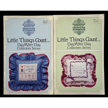 Little Things Count Day After Day Designs by Gloria &amp; Pat 1987 Cross Stitch - £5.49 GBP