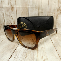Ray Ban Tortoise Brown Sunglasses FRAME ONLY w/Case - RB4194 710/85 53-17-140 - £31.28 GBP